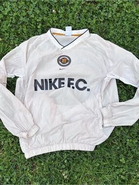 Nike F.C. Men's Cream Pullover Sweater